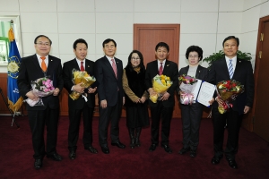 한국여성유권자 충북연맹 의정활동 우수의원 수상 3번째