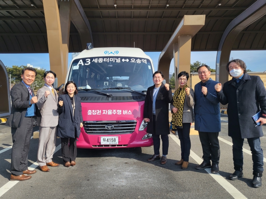 청주시의회 더불어민주당 의원, 충북 최초 BRT 전용 자율주행버스 안전성 확인