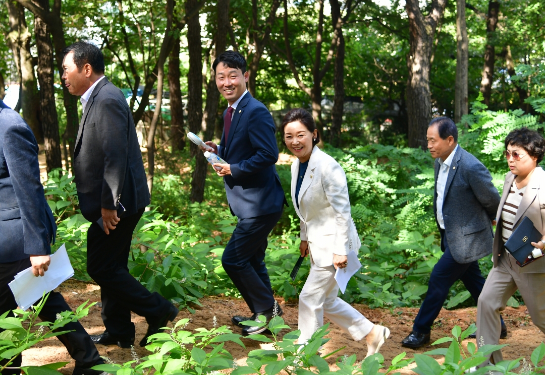 내수삼봉근린공원 준공식 9번째