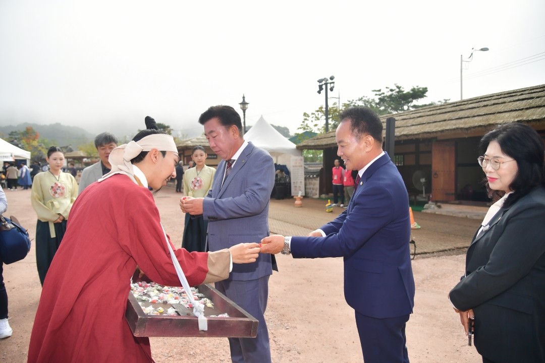 제18회 세종대왕과 초정약수축제 개장식 8번째