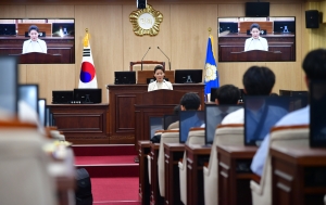 청석고등학교 청주시의회 방문 4번째