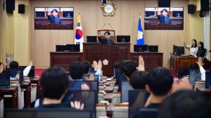 청석고등학교 청주시의회 방문 6번째