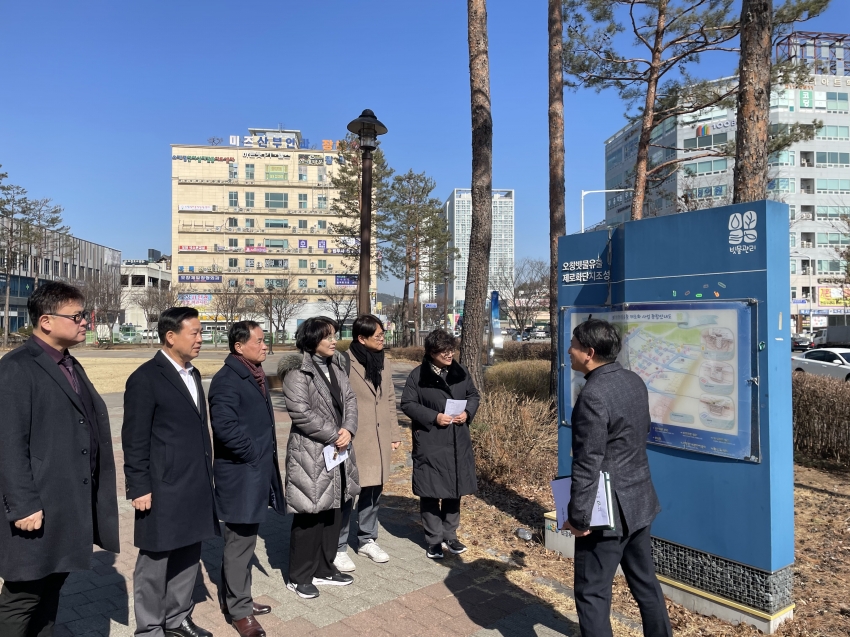 청주시의회 보건환경위원회, 청주공공하수처리시설 등 현장방문