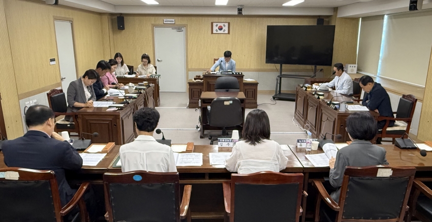 청주시의회 농업정책위원회, 정책간담회 개최