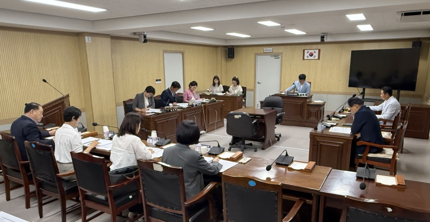 청주시의회 농업정책위원회, 정책간담회 개최