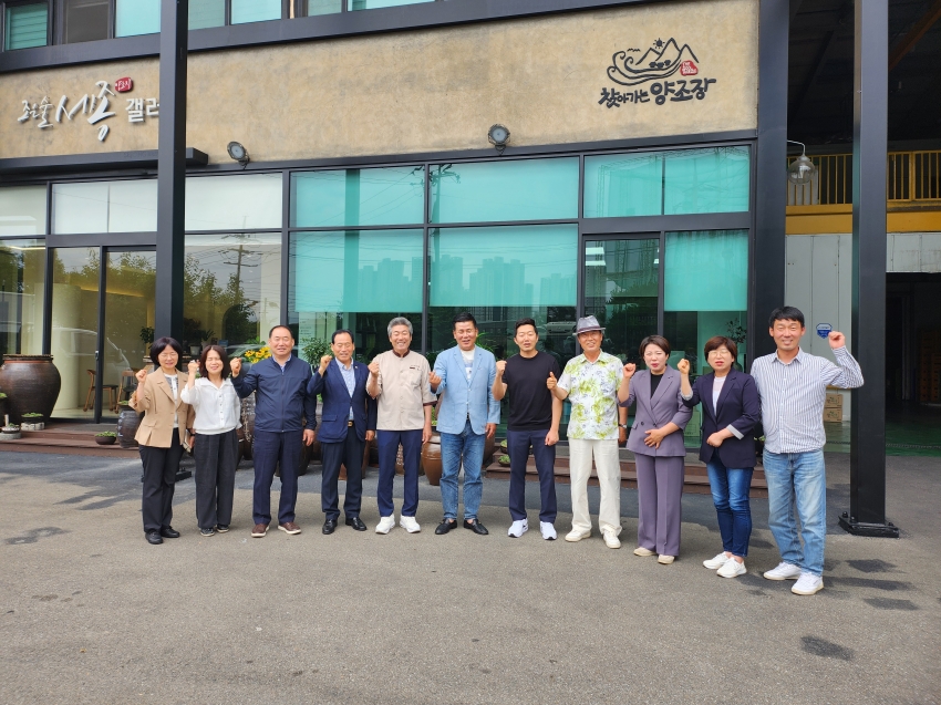 청주시의회 농업정책위원회, 주요 사업 현장 방문
