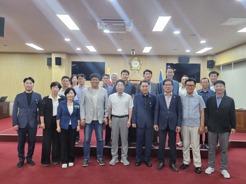 청주시의회 경제문화위원회, 2025. 청주시 체육발전을 위한 간담회 개최