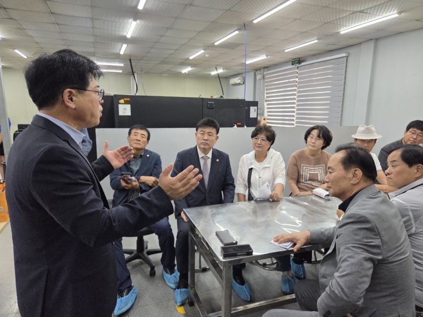 청주시의회, 베트남 진출 청주기업 ㈜코엠에스 방문