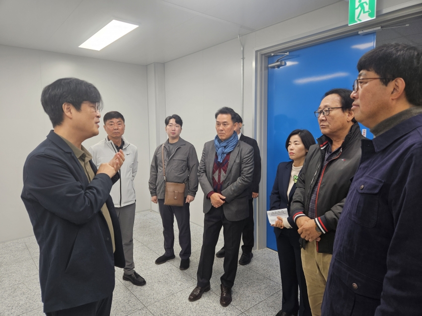 청주시의회 경제문화위원회, 오창 BST-ZONE 현장 방문
