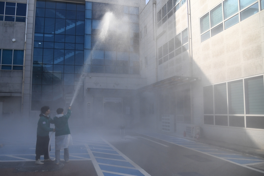 청주시의회-영운119안전센터, 화재대비 합동 소방훈련 실시