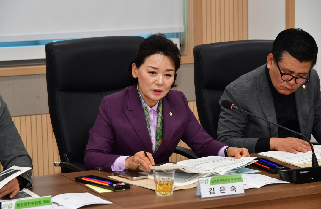 흥덕구 시의원 초청 간담회 8번째