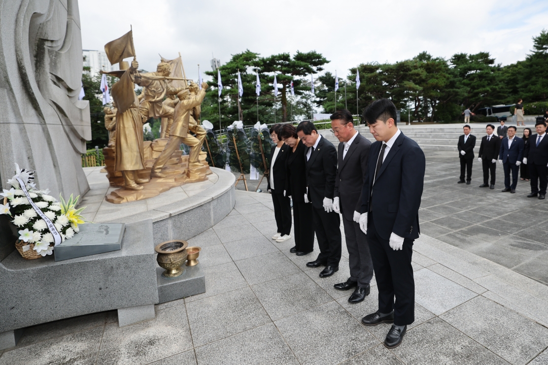 제80주년 광복절 참배 및 기념행사 2번째