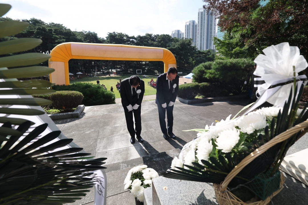 제45회 자유수호희생자 합동위령제 3번째