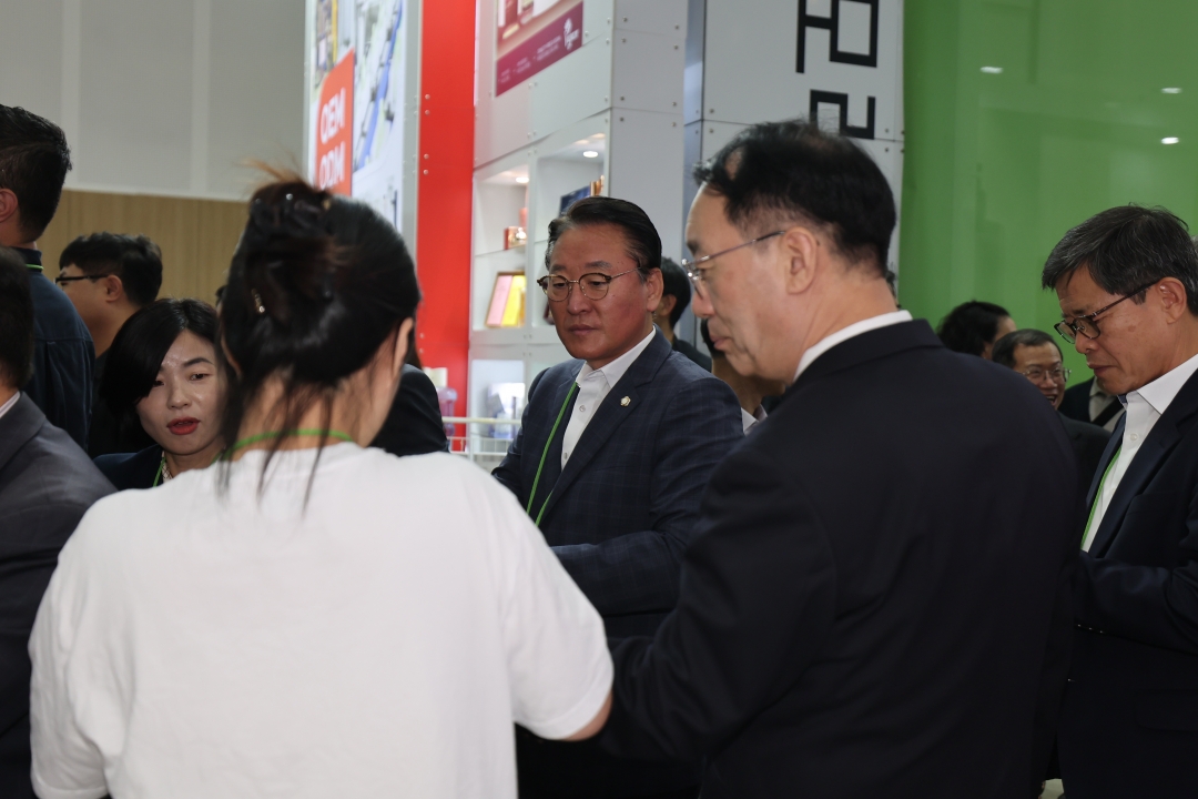 오송화장품뷰티산업엑스포 개막식 3번째