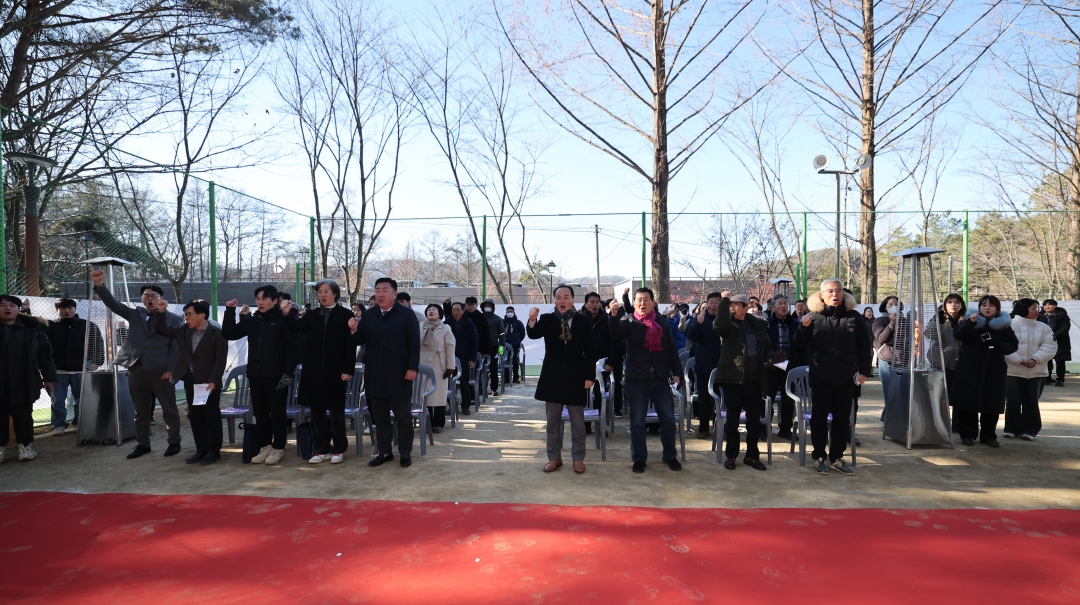 옥화짚트랙 준공식 및 시승행사 3번째