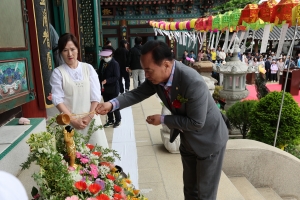 용화사 봉축법요식 1번째