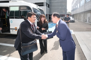 니가타시의회 대표단 청주시의회 방문 3번째