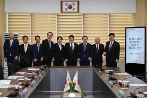 니가타시의회 대표단 청주시의회 방문 18번째