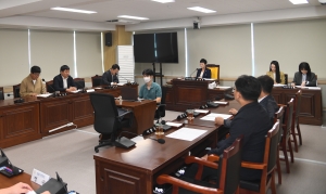 제97회 청주시의회(임시회) 의사일정 협의 1번째