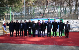 옥화짚트랙 준공식 및 시승행사 1번째