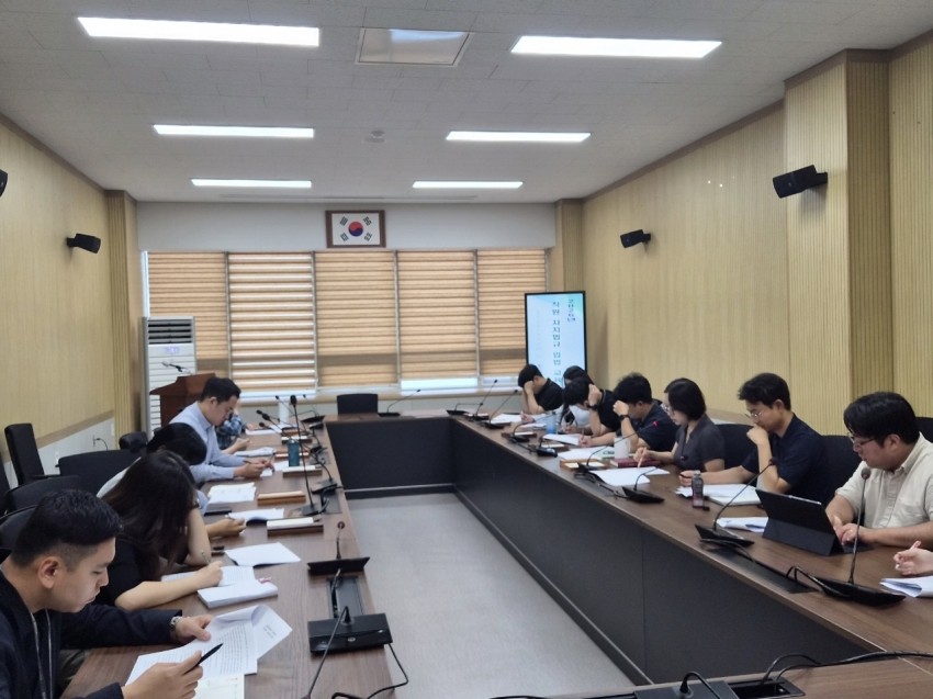 ‘일하는 의회, 공부하는 의회’「직원 자치법규 입법 교육」실시