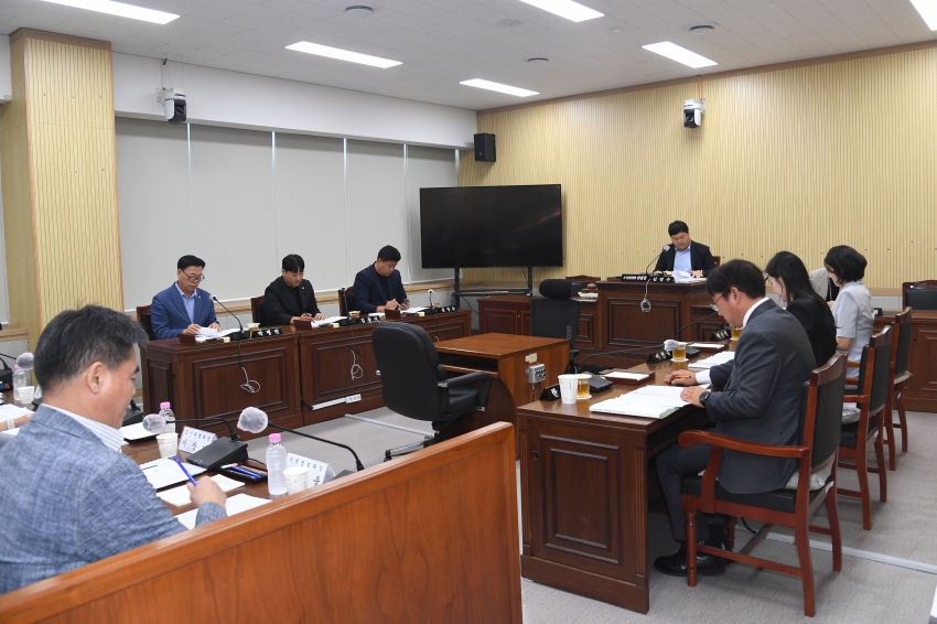 청주시의회 도시건설위원회, 비회기 중에도“쉼 없는 의정활동”