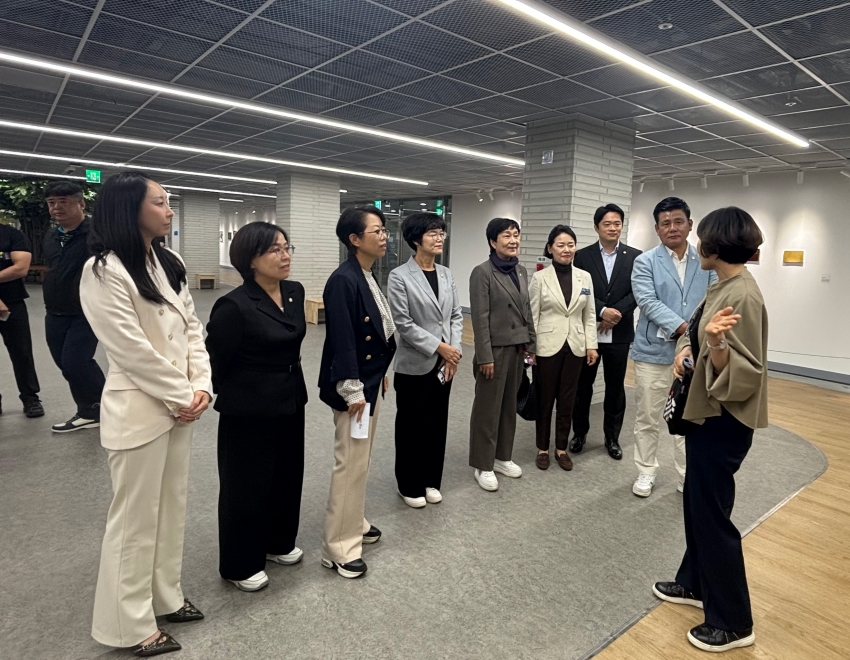 청주시의회 복지교육위원회, 청년창업지원센터 현장 방문