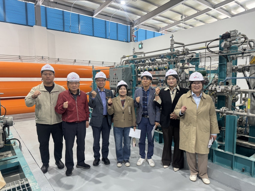 청주시의회 보건환경위원회, 수소 모빌리티 기반시설 현장 점검