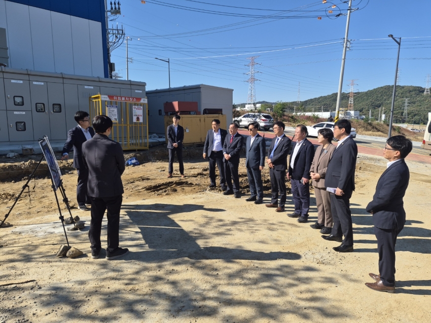 청주시의회 경제문화위원회, 한국새빛가속기 등 현장 방문
