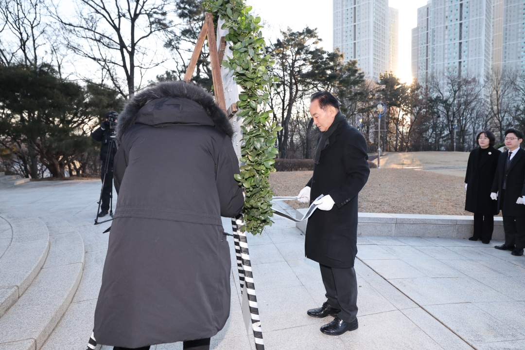 2026년 신년 충혼탑 참배 2번째