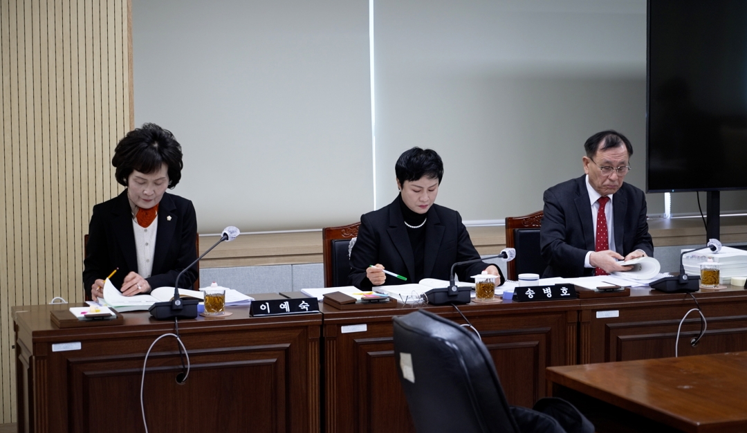 제100회 청주시의회 제2차 복지교육위원회 2번째