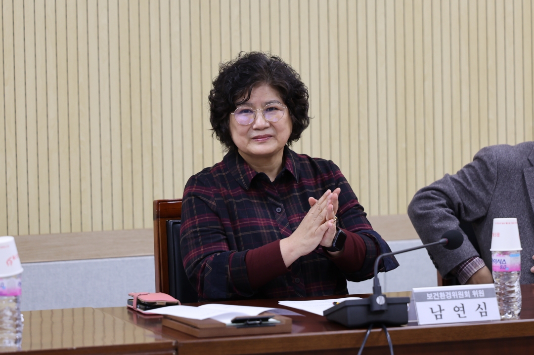 보건환경위원회 음식물류폐기물 수집운반 대행업체와 간담회 7번째