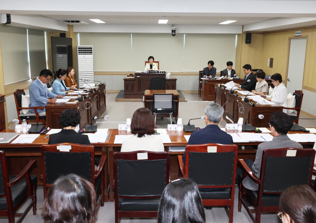 복지교육위원회 간담회 1번째