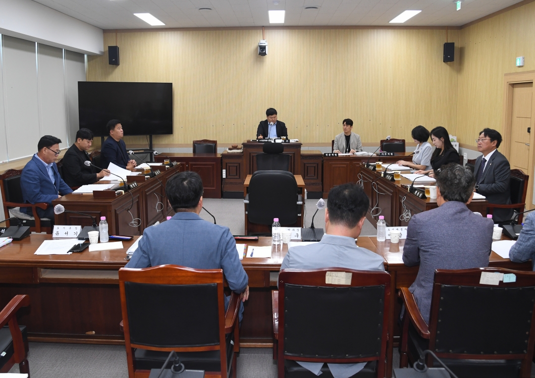 도시건설위원회 간담회 1번째