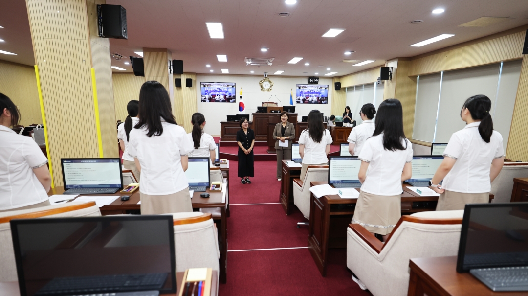 어린이·청소년 의회체험활동(한국교원대 부설고등학교) 4번째