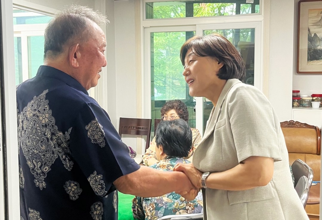 청주시의회 의장 지역구 순방 5번째