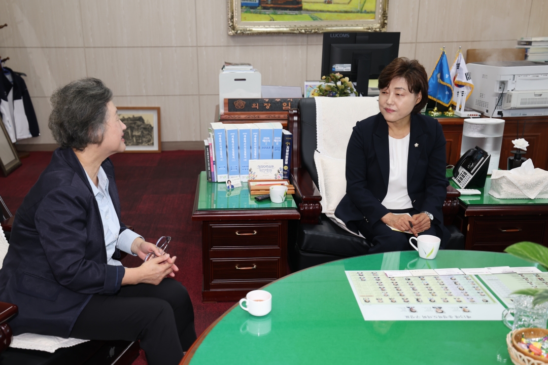 충북여성연대 청주시의회 방문 7번째