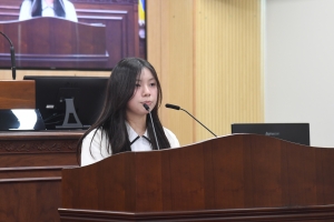 청주대성고등학교 모의의회 활동 5번째