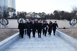 2026년 신년 충혼탑 참배 3번째