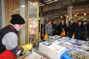 설명절 전통시장 장보기 행사 8번째