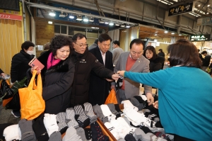 설명절 전통시장 장보기 행사 9번째