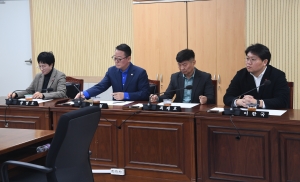 제102회 청주시의회(임시회) 의사일정 협의 4번째