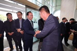 제3대 통합청주시 이범석 시장 이임식 1번째