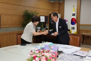 제10대 전반기 충북시군의회의장협의회 충북시군의회 순방(영동군의회) 3번째