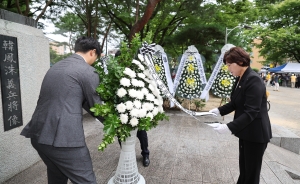 제81주년 광복절 참배 및 기념행 10번째