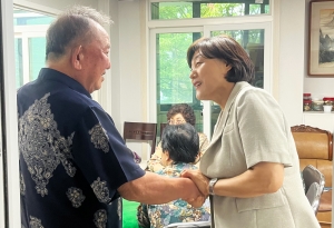 청주시의회 의장 지역구 순방 5번째