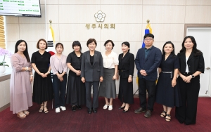 청주시어린이집연합회 청주시의회 방문 2번째