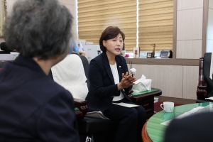 충북여성연대 청주시의회 방문 4번째