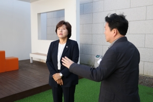 오송 참사 추모공간 예정지 현장방문 4번째