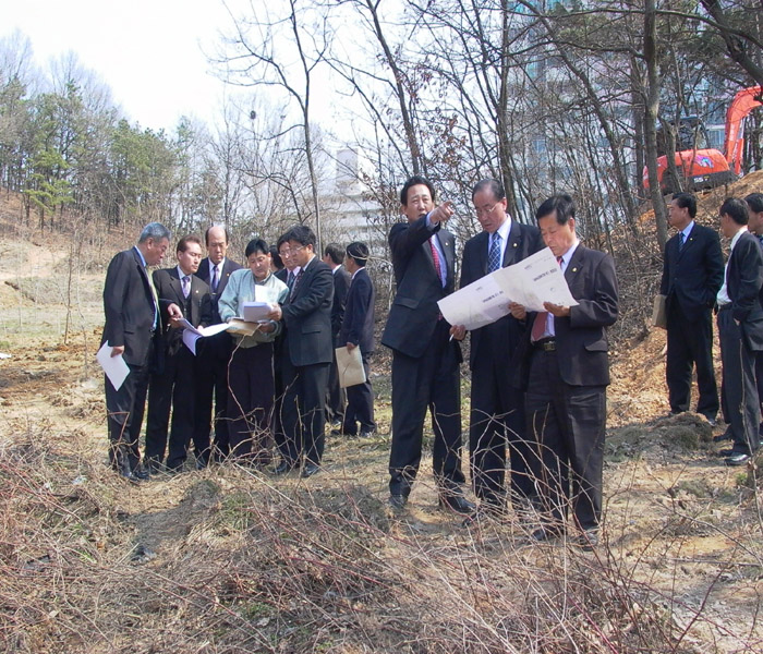 사회경제공유재산북부도서관 신축부지 현장방문